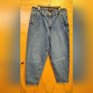 Banana Republic High-Rise Balloon Jeans Medium Wash